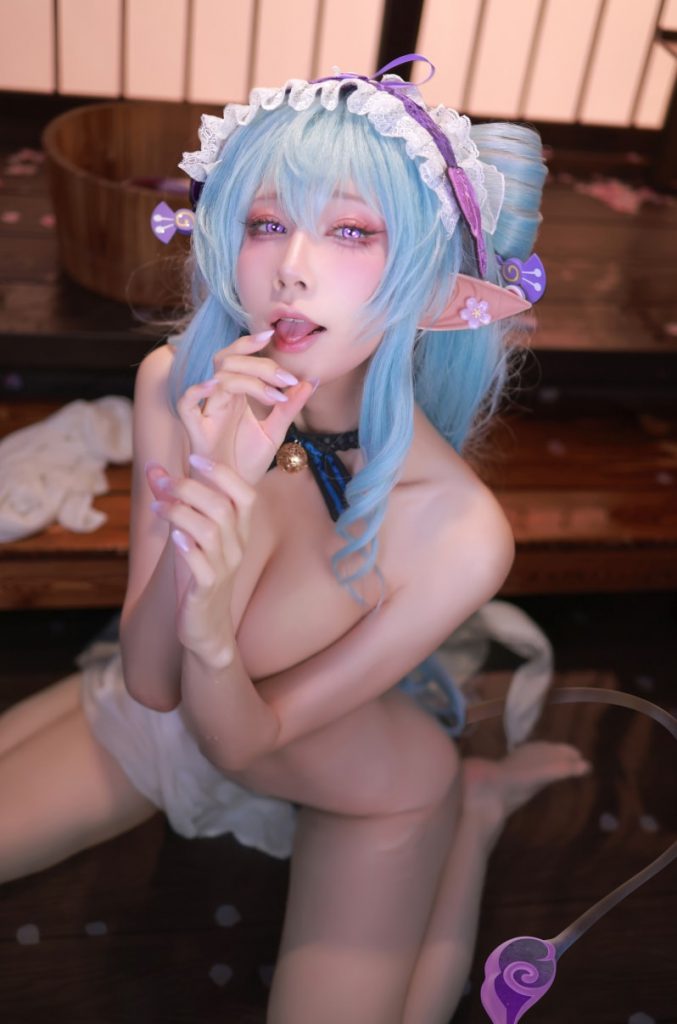 图片[2]-水淼aqua NO.219 梦见月瑞希（原神） [69P-92MB]VIP-蜜桃啵啵